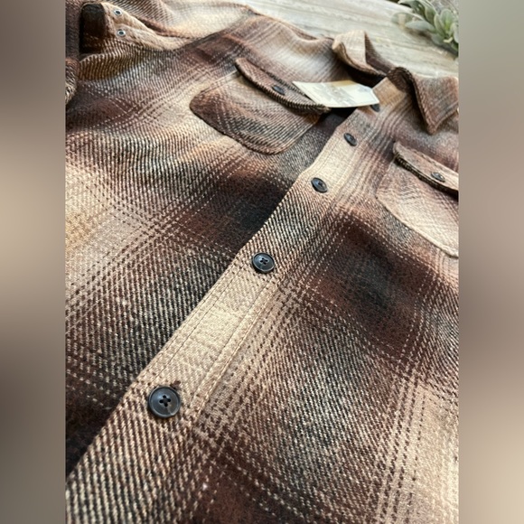 Jachs Jacket Button Down Coat Plaid size M - Picture 6 of 11